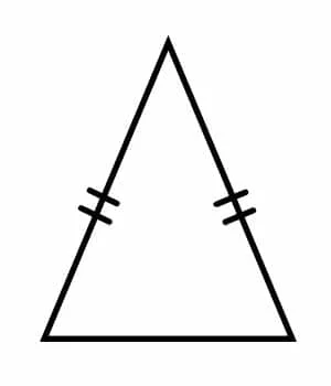 gambar segitiga sama kaki
