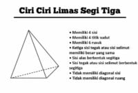 ciri ciri limas segitiga ciri ciri limas segitiga