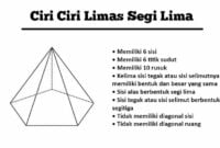 ciri ciri limas segi lima