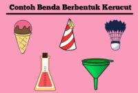benda berbentuk kerucut benda berbentuk kerucut