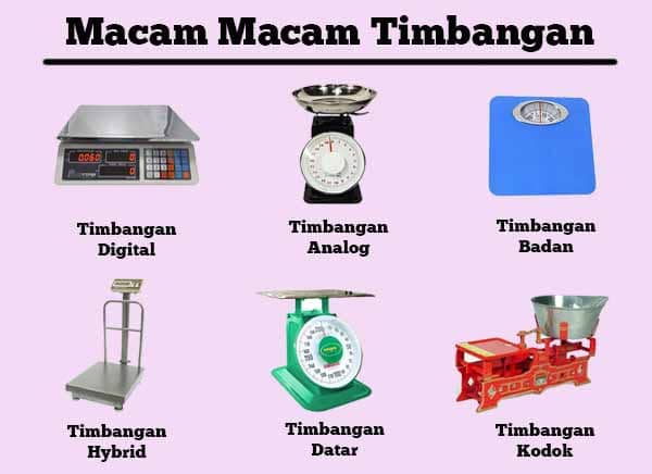 macam macam timbangan