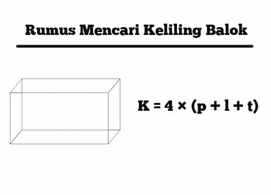 rumus keliling balok rumus keliling balok